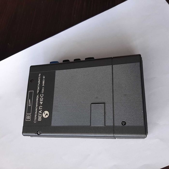 Кассетный плеер проигрыватель ссср Вега п410