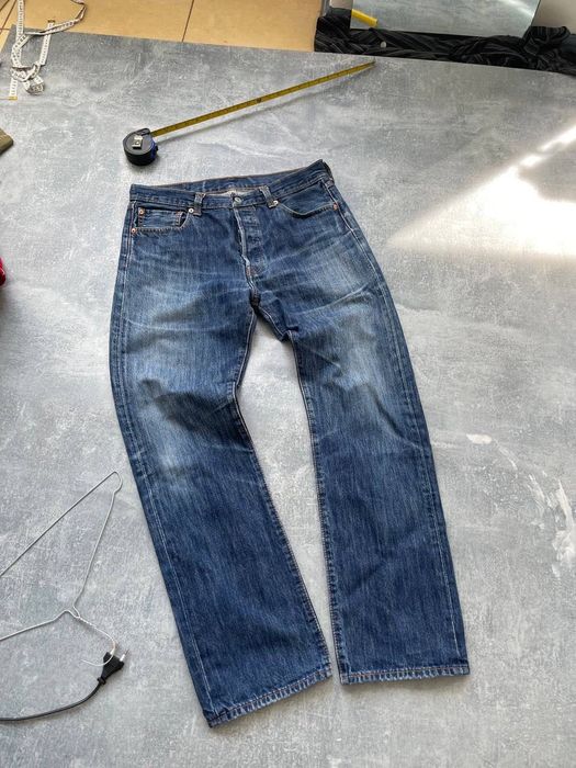 Вінтажні джинси levis 501 w34 l32
