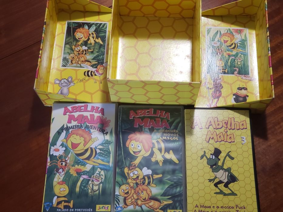 Cassetes de vídeo VHS infantis