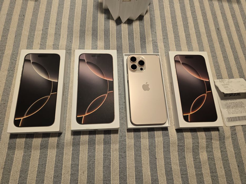 iPhone 16 Pro Max 512GB, 256 NOVO. Troca/retoma. Fatura, Garantia