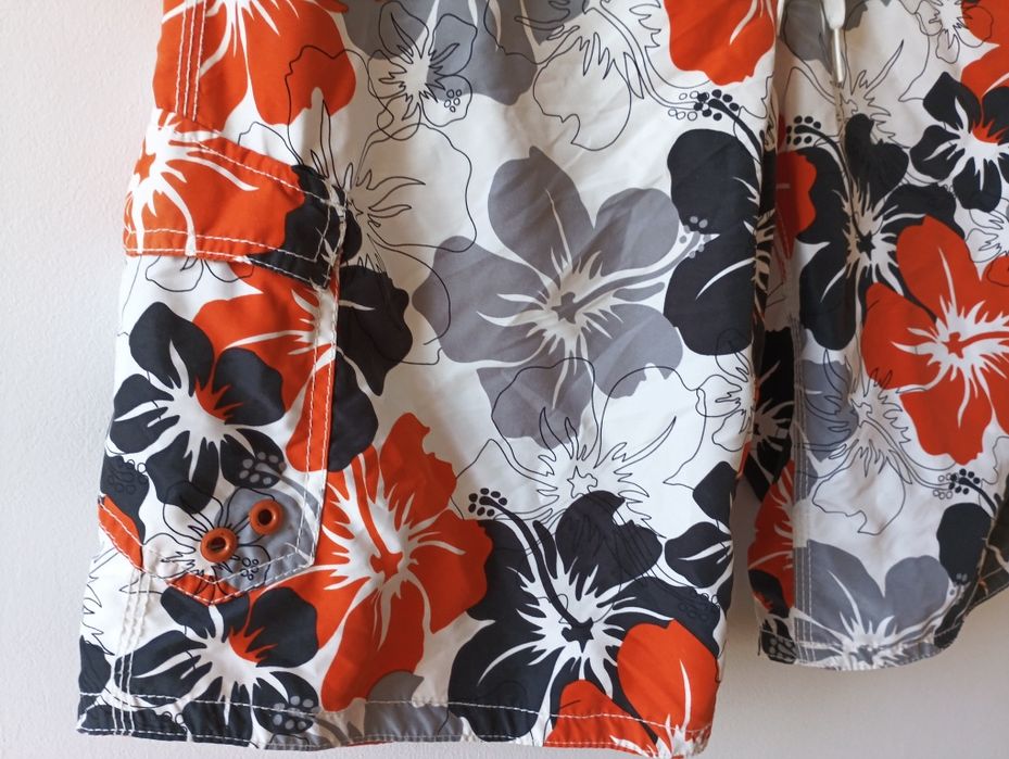 Bermudy/szorty w kwiaty H&M