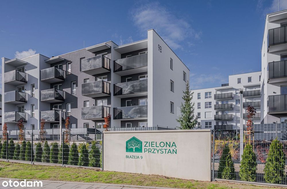 Zielona Przystań | 9B_1 z ogródkiem | gotowe do odbioru