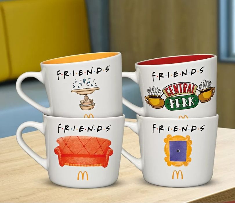 Фігурки та чашки Друзі Macdonald's, Friends Макдональдс