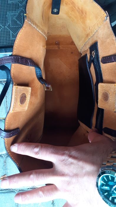 Женская кожанная сумка-тоут Autogrch(Англия28/40*29*19см.