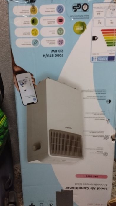 Ar condicionado desumidificador portátil
