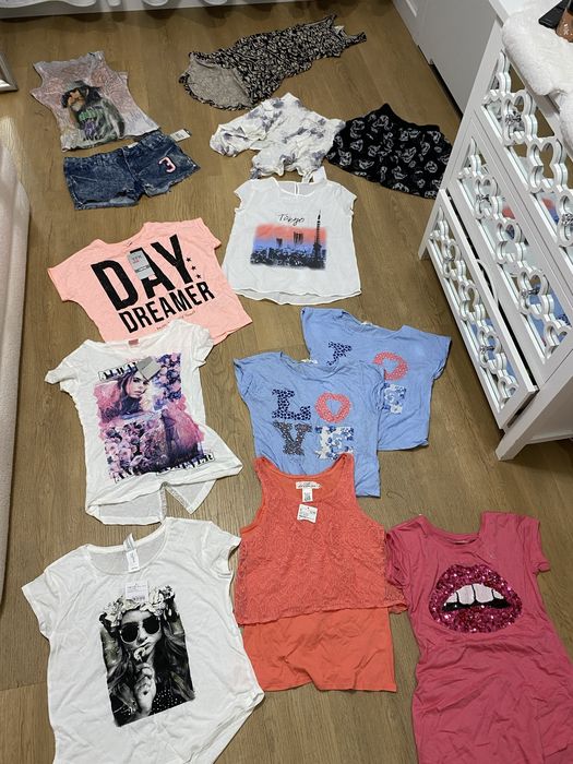 Plaszczyk dziewczecy i zestaw ubran