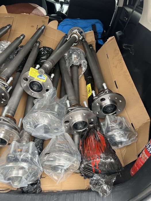 засверлені піввісі 26-30 зубів ліва права sprinter w906-907 vw crafter