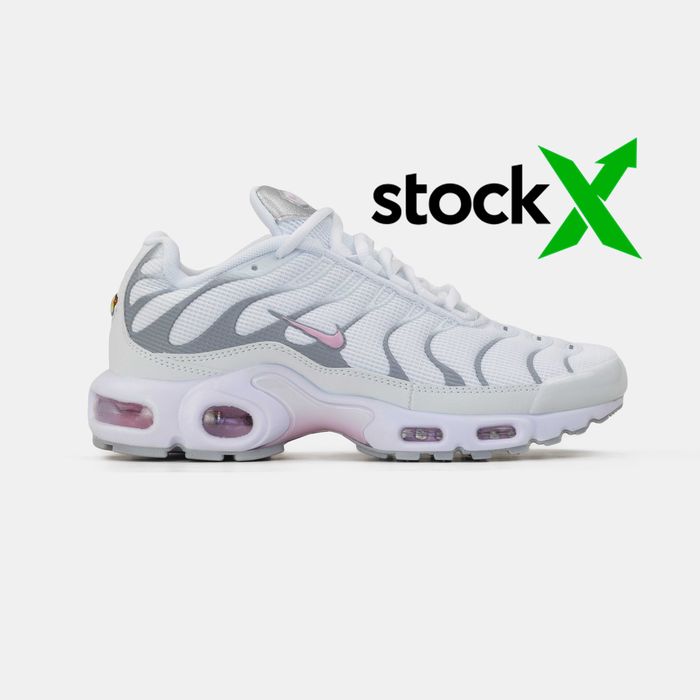 Женские кроссовки Nike Air Max TN Plus White Grey Pink