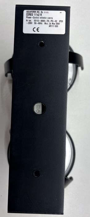 Lampa/reflektor AQForm Ceres czarny