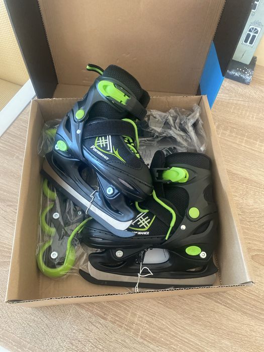 Nowe łyżworolki dzieciece regulowane 30-33