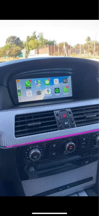 Radio Systemem Linux BMW Serii 3 5 E90 E91 E92 E93 E60 E61 E63 CarPlay Anroid Auto Kamera CCC