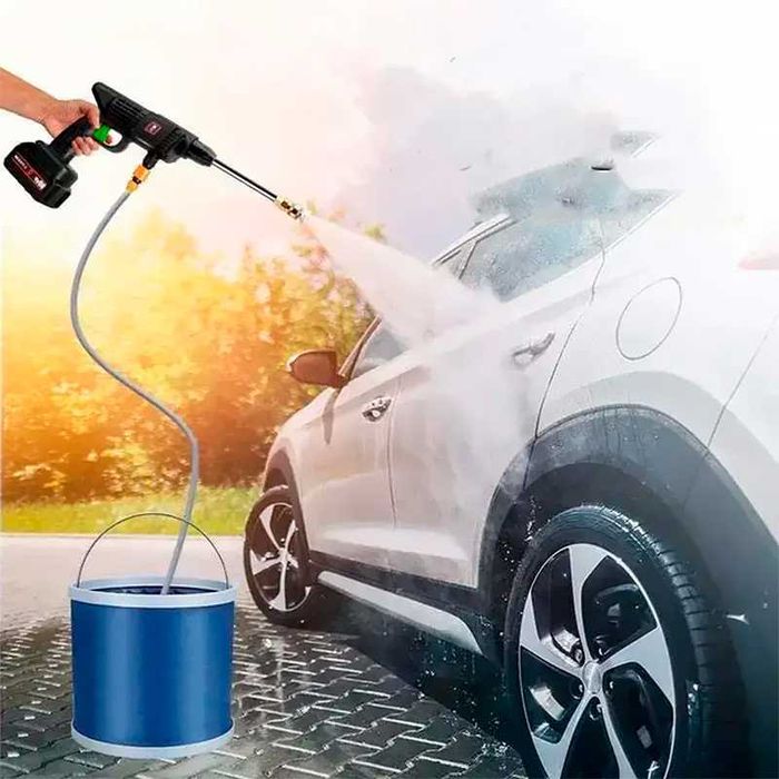 РУЧНА МИЙКА АВТОМОБІЛЬНА акумуляторна високого тиску, тіпа Керхер нова, ручная мойка автомобильная