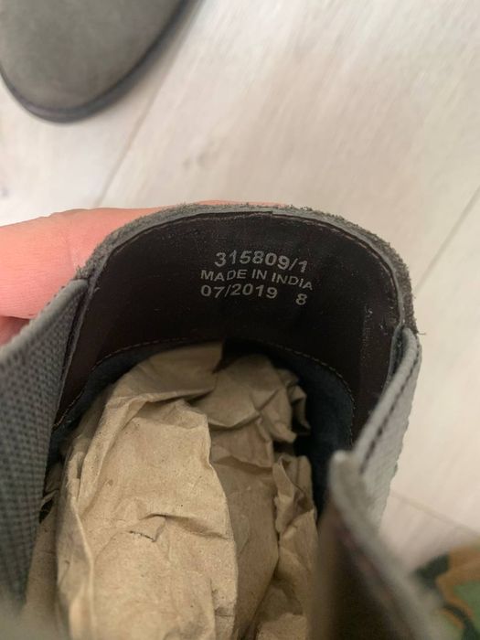 Замшевые ботинки Челси River Island 42р Состояние Новых