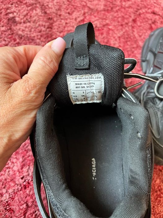 Кросівки жіночіBalenciaga Track black  розмір 38