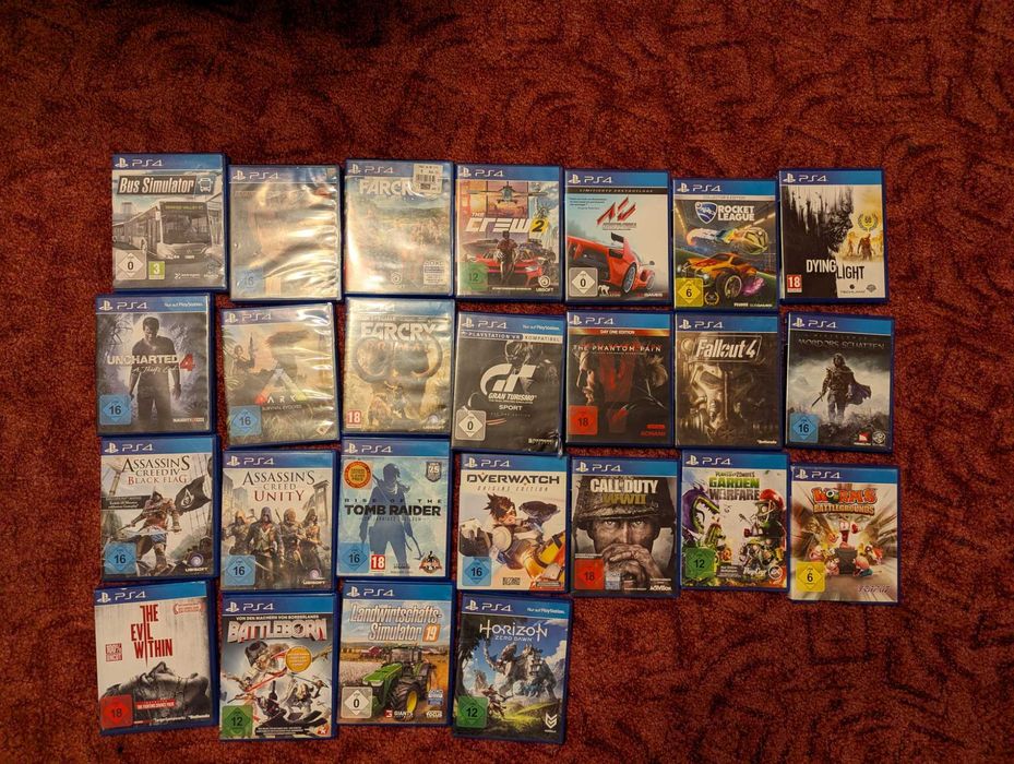 Gry na PS4 – Super Cena 45 zł / sztuka – Wybierz swój tytuł!