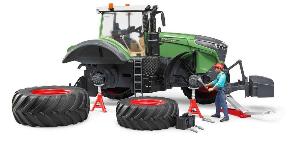Traktor ciągnik Fendt 1050 Vario figurką mechanika Bruder