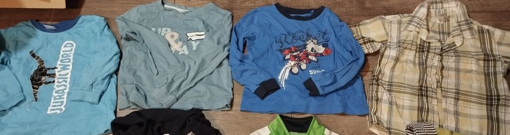 17 bluzek dla 3-4 latka