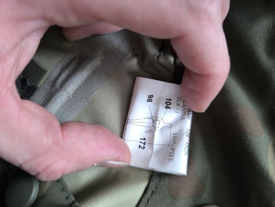 Gore-tex 128/mon 172/104/98 kurtka spodnie