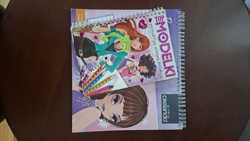 Kolorowanki dla dziewczynki - TOP MODEL