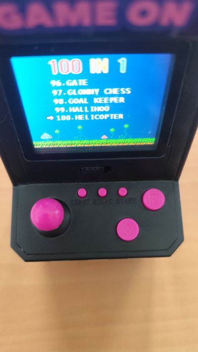 Mini arcade com 100 mini jogos