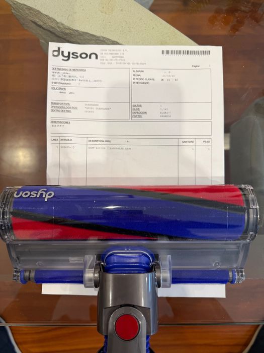Dyson Escova Soft Roller Cleanerhead assy Nova Original