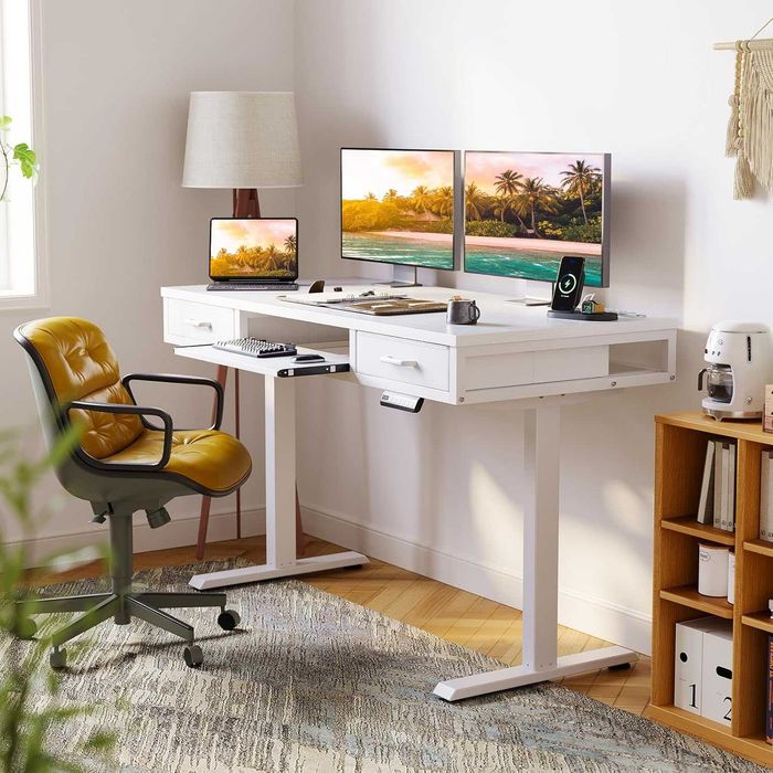 Nowe elektryczne biurko / regulowane / stół / 120x54CM / ODK / W519!