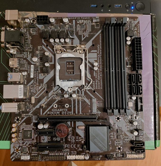 B365M DS3H Płyta główna Gigabyte uszkodzona