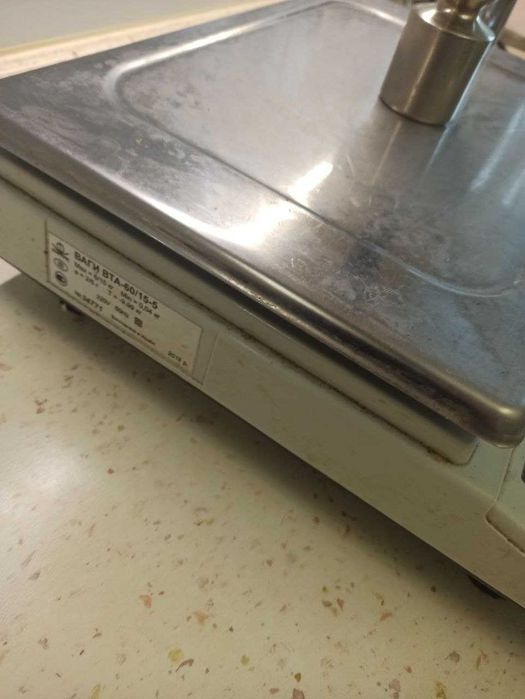 Ваги електронні торгові ВТА-60/15-5D