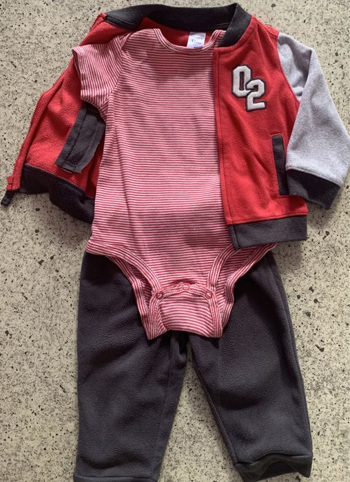 Флісові костюмчики фірми Carter’s 12 міс