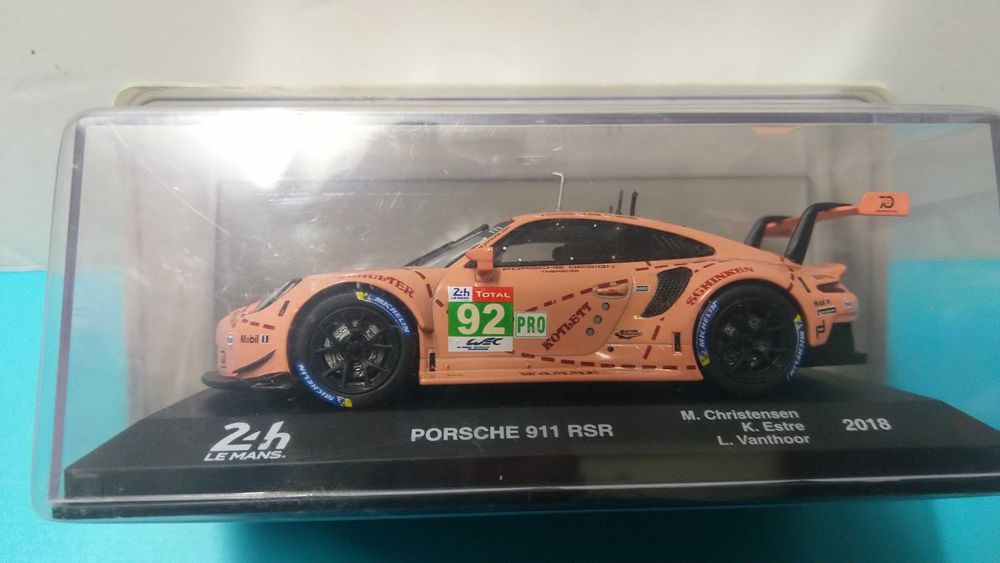 Porsche 911 RSR #92: 24h LM 2018 (Venc. Classe) - IXO Collections 1/43