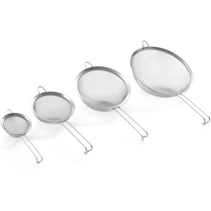 Sito sitko kuchenne stalowe nierdzewne gęste śr. 105 mm  - hendi