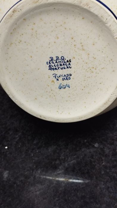 Jarrão pintado à mao