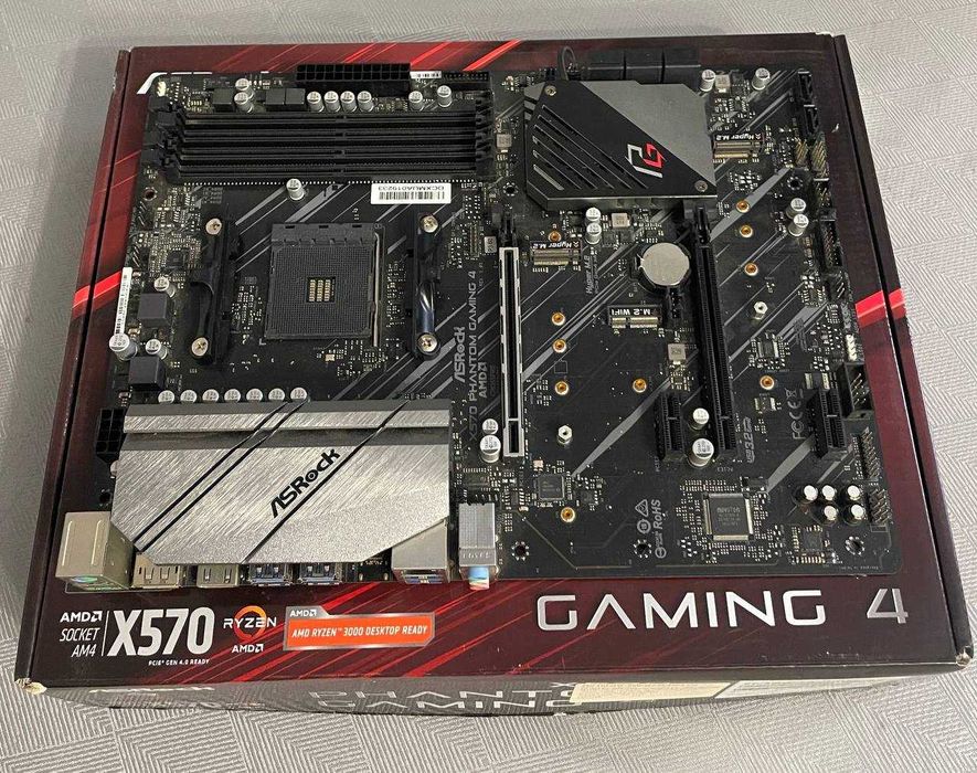 Материнська плата ASRock X570 Phantom Gaming 4 AM4 DDR4