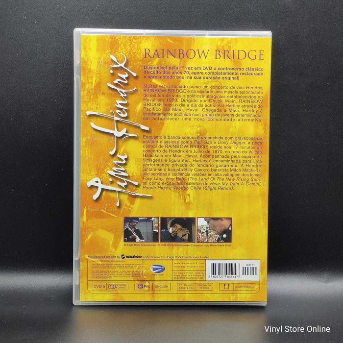 DVD - Jimi Hendrix - Rainbow Bridge - Ref.MCLE