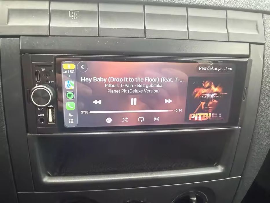 Auto Rádio Android 1Din UNIVERSAL 7” Touch,GPS, Carplay,Android Auto