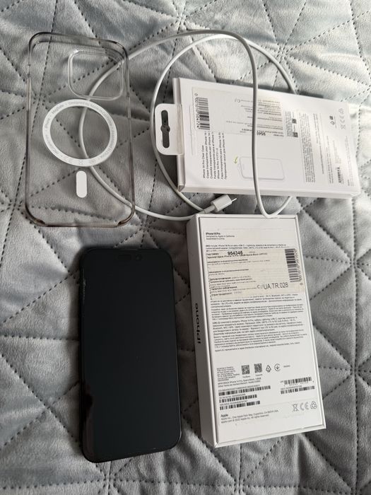 Apple Iphone 14 Pro, 128 GB, Space Black, повний комплект, оригінал