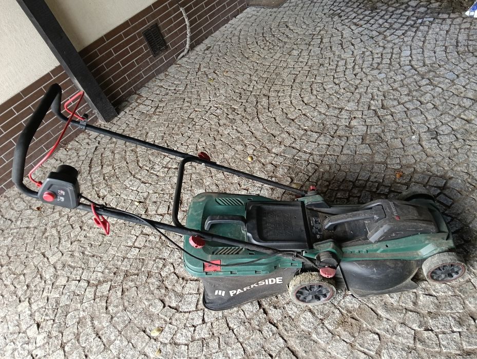 Kosiarka elektryczna uszkodzona Parkside 1500