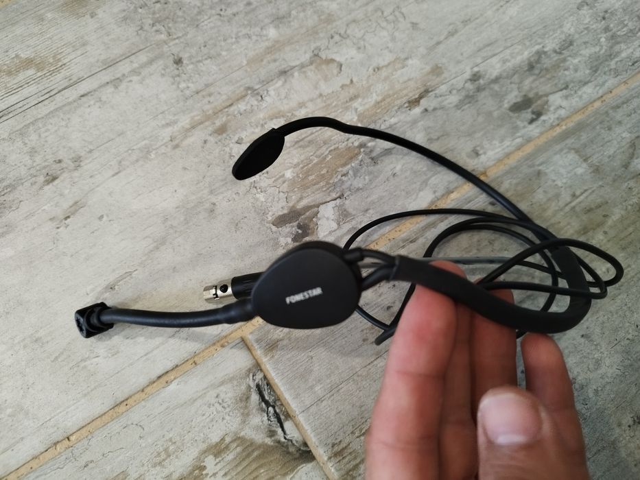 Microfone fonestar 4 pinos