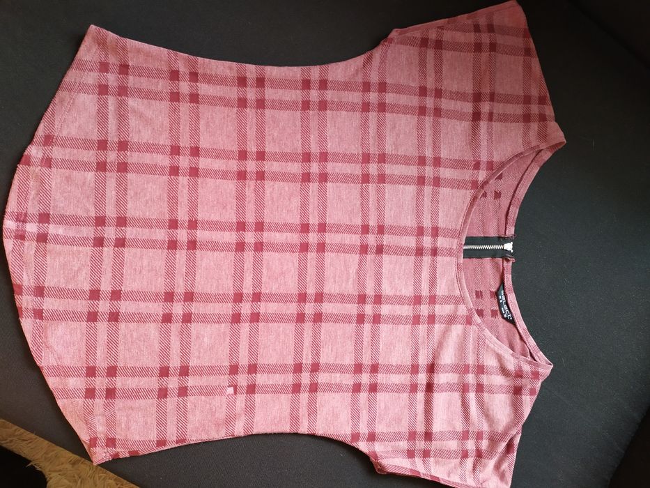 Bluzka w kratkę Select