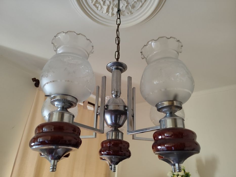 Candeeiro vintage - anos 60