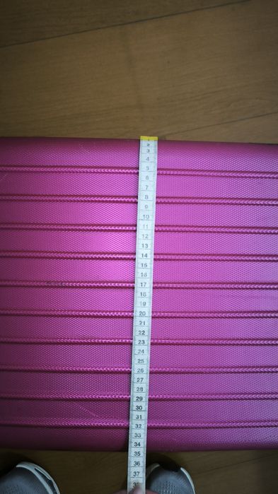 Mala de Cabine Rosa Rígida