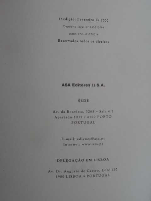 Silêncio em Outubro de Jens C. Grondahl - 1ª Edição