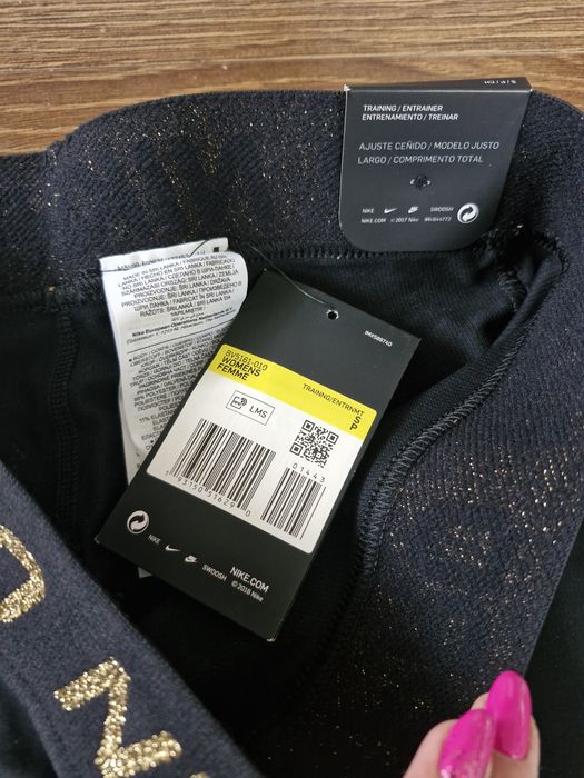 Leginsy sportowe, Nike Pro, nowe, komplet metek, rozmiar S