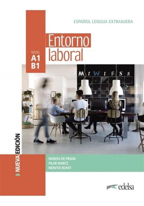 Entorno laboral A1/B1 podręcznik + online ed.2022 EDELSA praca