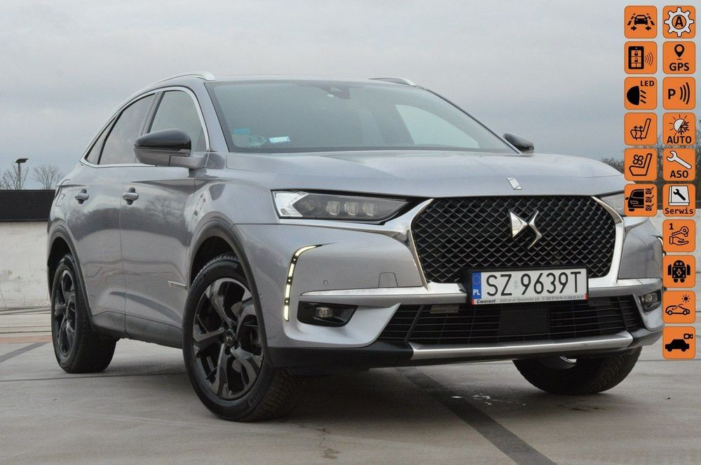 DS Automobiles DS 7 Crossback 180 KM aut. OPERA / Full LED/ Skóra/ Navi/ Grzania/ Wentyle/ Panorama