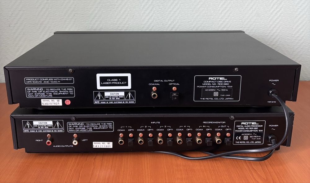 Комплект Rotel RDP-980 + RDD-980