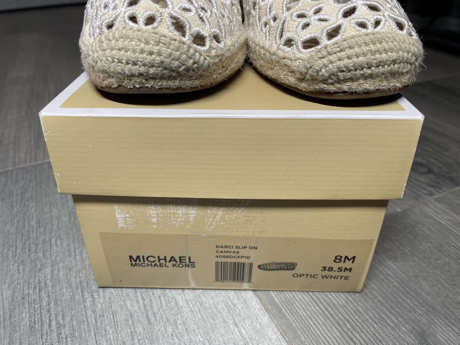 Michael Kors espadryle beżowe rozmiar 38,5