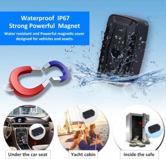 Gps/Localizador sem fio! Com gravação de som, íman e ultra resistente