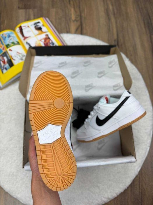 !SALE! Nike SB Dunk White Black 36 37 38 39 40 41 42 43 44 45 найк сб данк
