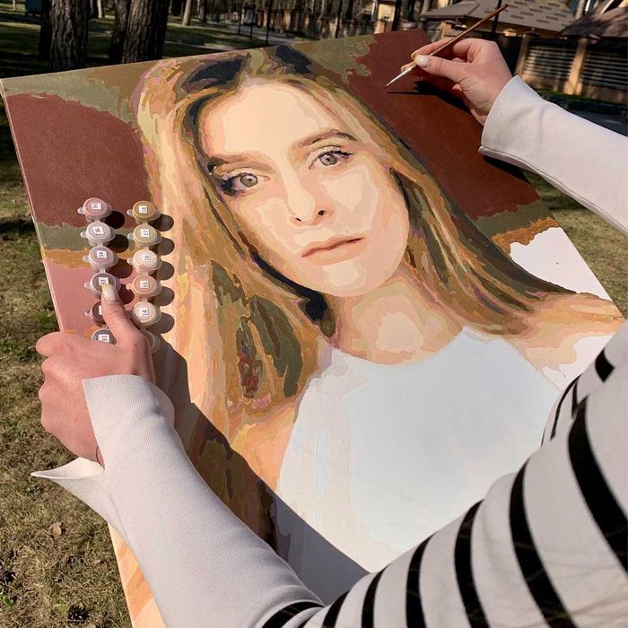 Картина по номерам розміром 30х40 з ВАШОГО ФОТО